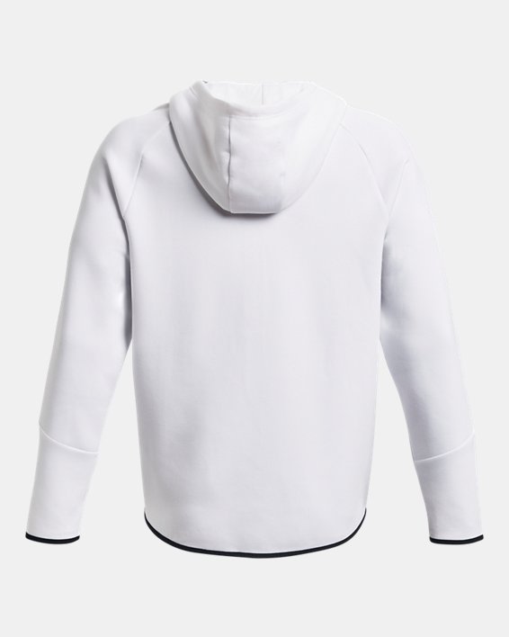 Men's UA Unstoppable Fleece Full-Zip in White image number 5